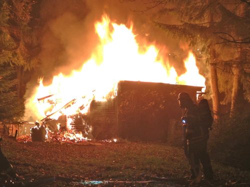 Ferienhaus in Attendorn-Eichen abgebrannt