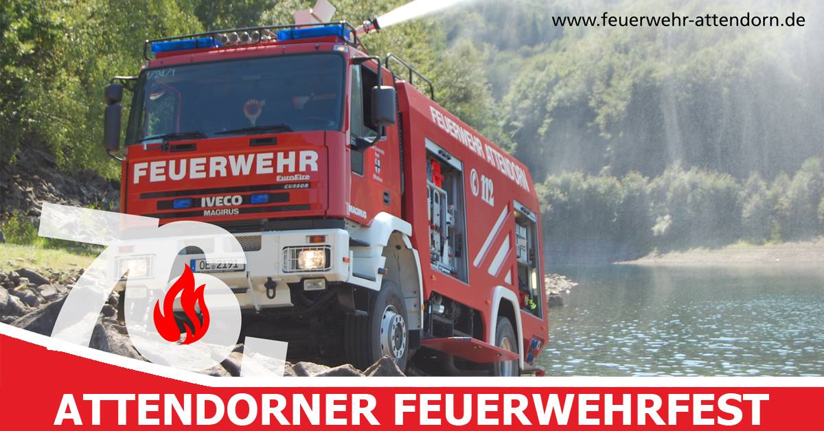 Am Wochenende: Attendorner Feuerwehrfest