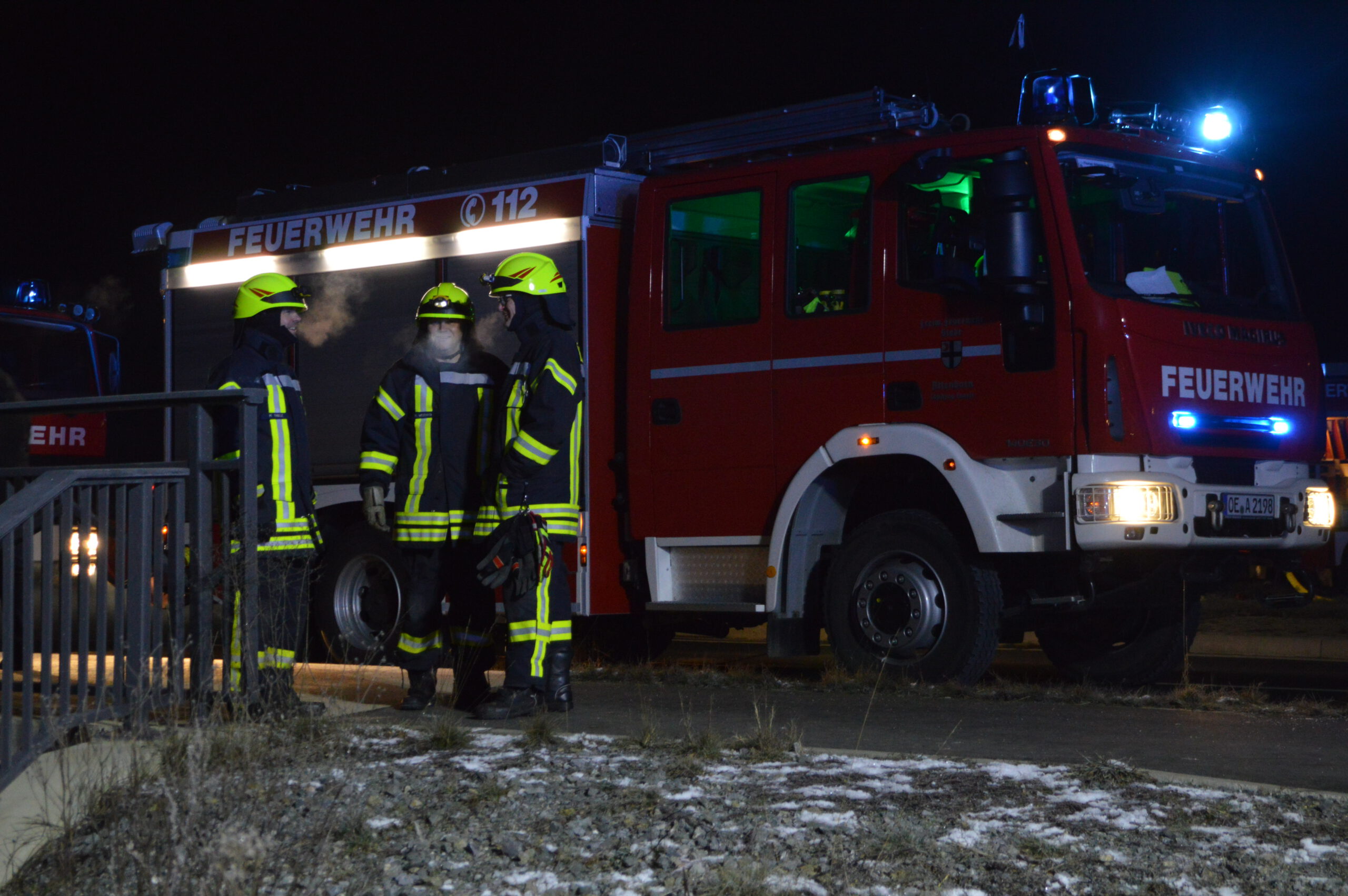 LZ Ennest unterstützt bei Brand in Finnentrop-Hollenbock