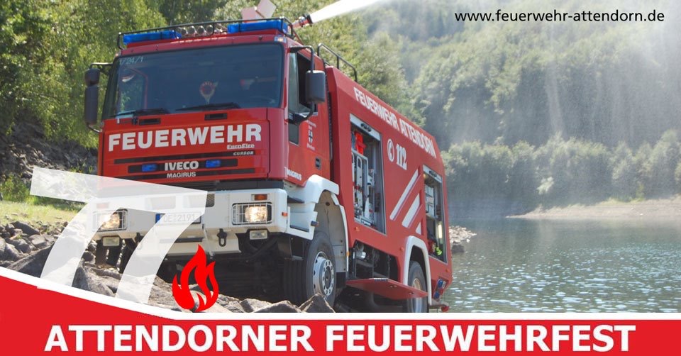 Am Wochenende: Attendorner Feuerwehrfest