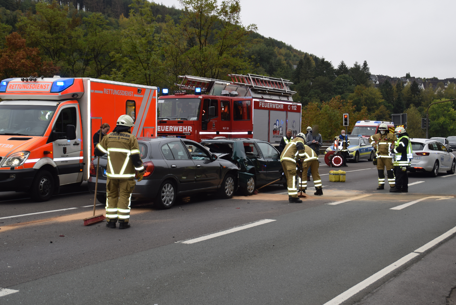 Auffahrunfall auf der L 539