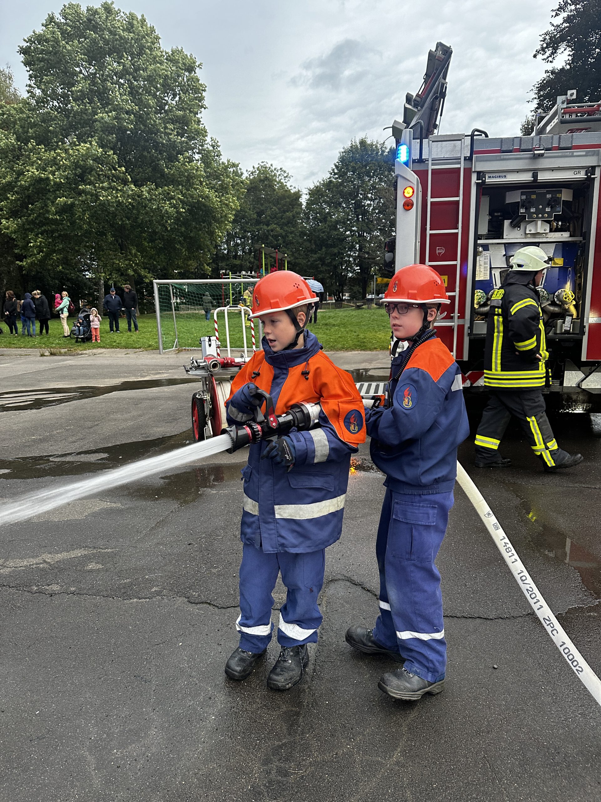 Abschlussübung der Jugendfeuerwehr