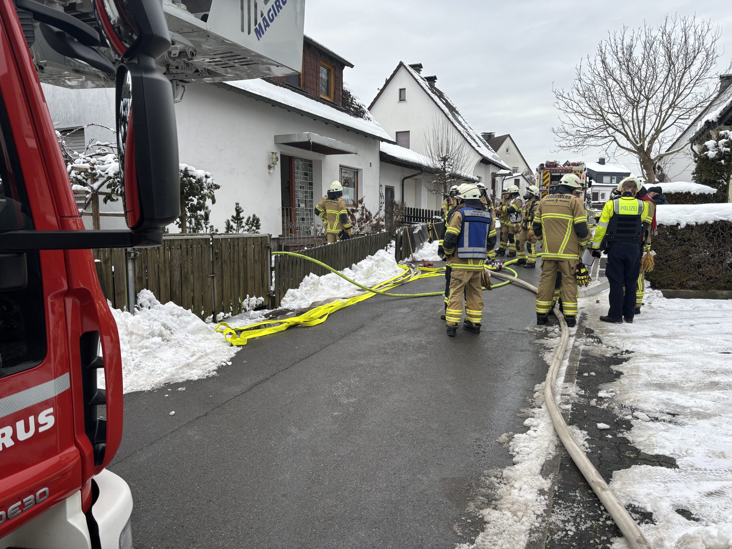 Kellerbrand in Attendorn-Ennest